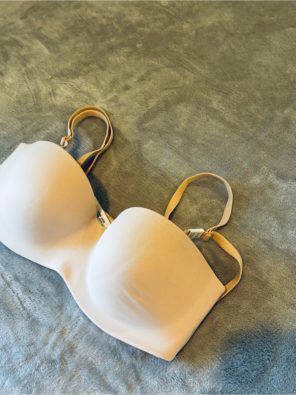 Pink Victoria Secret Strapless Bra Nude Size 32C